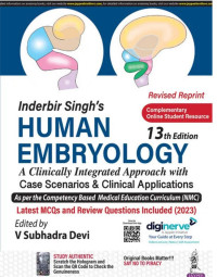 Image of Inderbir Singh's human embryology